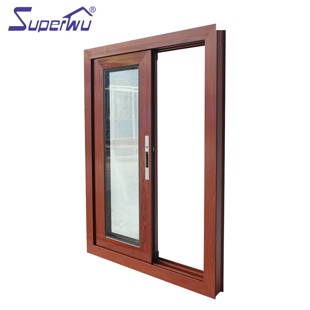 Superwu Australia standard High quality double glazed sliding window aluminum silding window