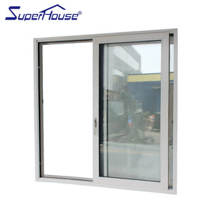 Superhouse USA Canada hot sale commercial system large glass windows aluminum sliding window