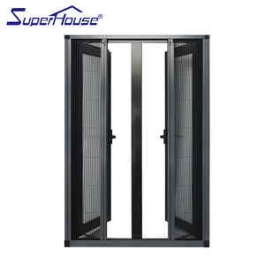 Superhouse North America NFRC and NOA standard high quality double glass aluminum casement window manufacturers