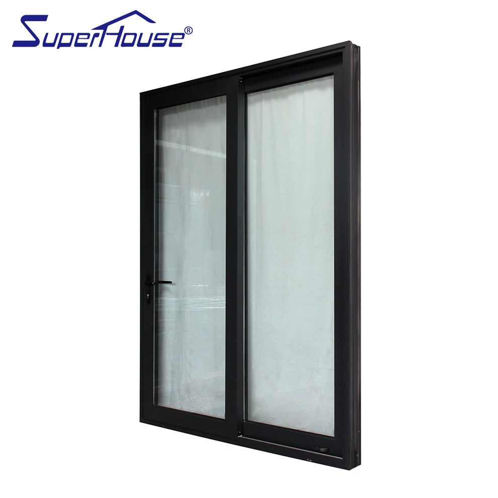 Superhouse USA standard glass aluminum sliding door system glazed aluminium sliding door in mlaysia