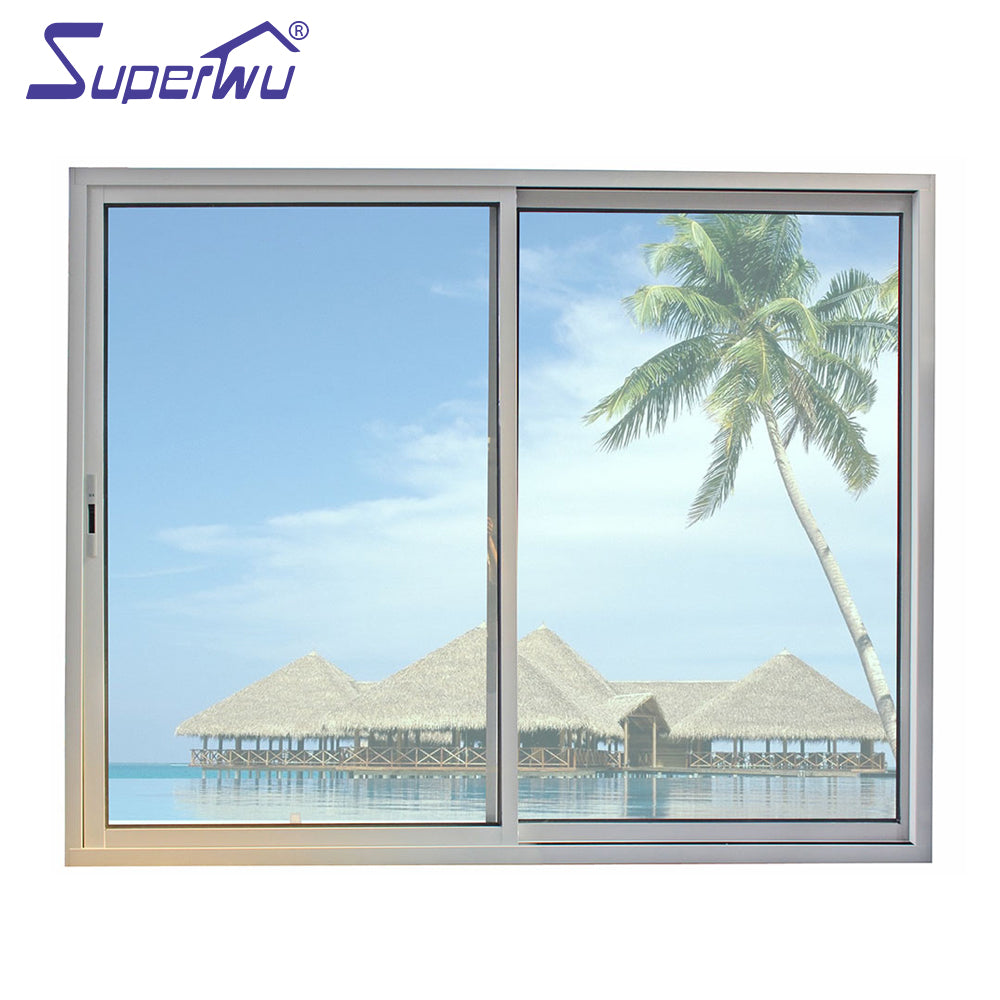 Superwu China supplier Factory price aluminum profile sliding windows for hotel
