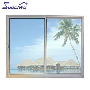 Superwu China supplier Factory price aluminum profile sliding windows for hotel