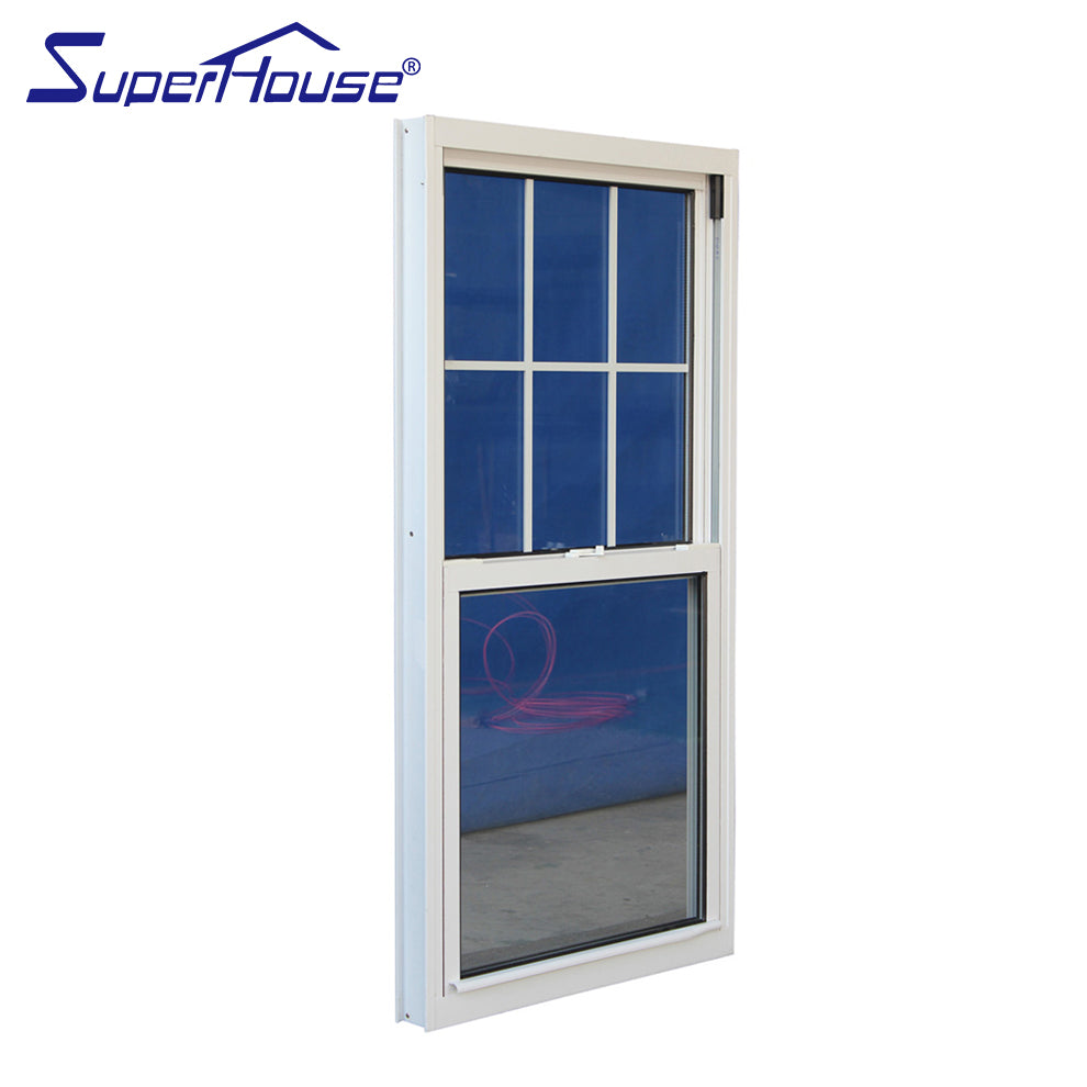 Superhouse Australian certified, New Zealand, AAMA, Miami Dade approved impact insulated glass aluminium vertical slider window
