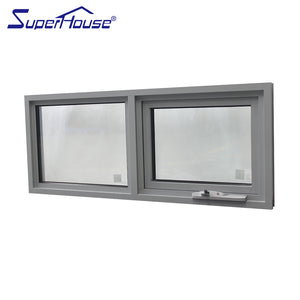 Superhouse hurricane aluminium glazed laminated awning window
