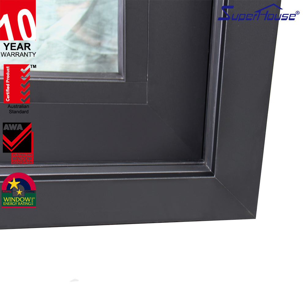 Superhouse European Design Aluminum Lift-Sliding Door Stoppable On Any Position Controlled By The Handle