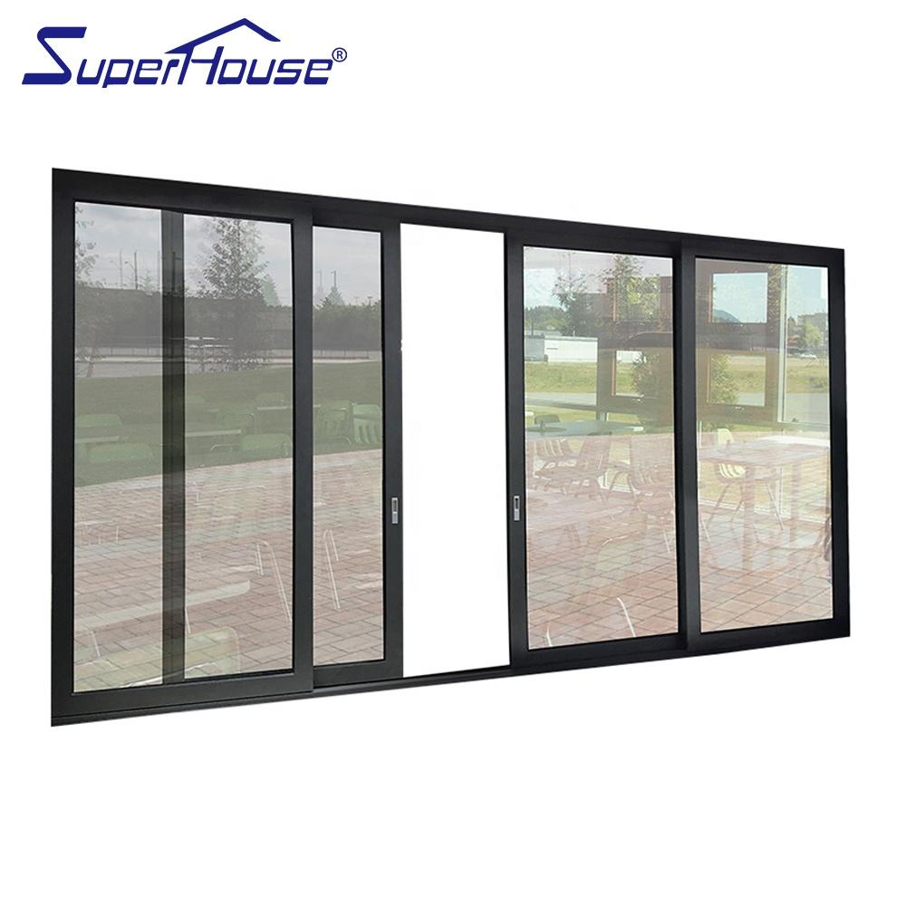 Superhouse Superhouse hot sale commercial large size sliding glass door for hotel apartment project