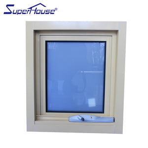 Superhouse Aluminium frame yellow color glass window