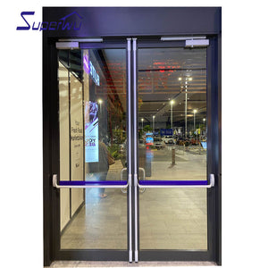 Superwu AU & NZ standard anti theft low-E glass hinged door for house