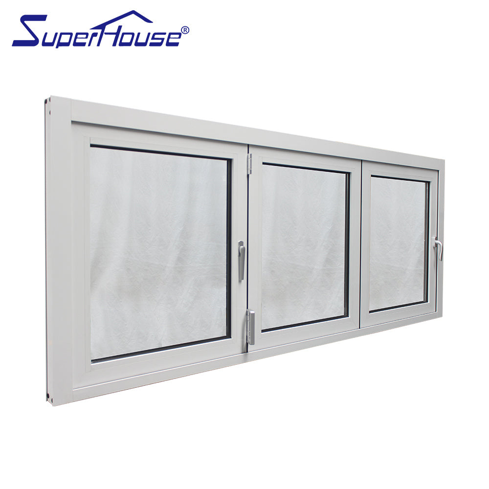 Superhouse aluminium 3 panel folding window