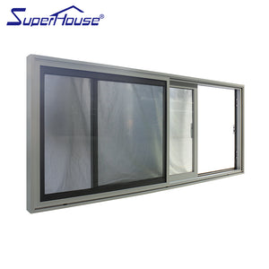 Superhouse Aluminium windows and doors aluminium double glass sliding window