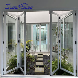 Superhouse Australian standard as2047 New design aluminium folding doors design folding door