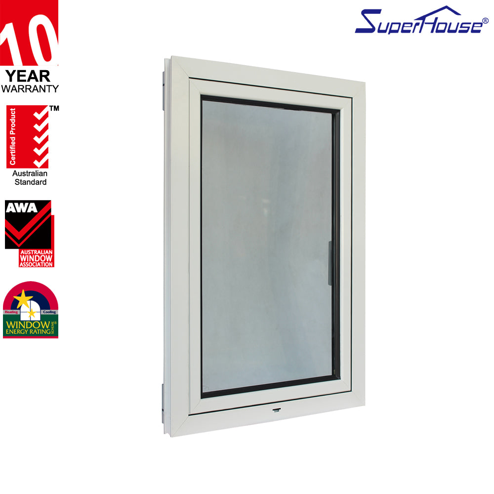 Superhouse European style tilt and turn window aluminum windows