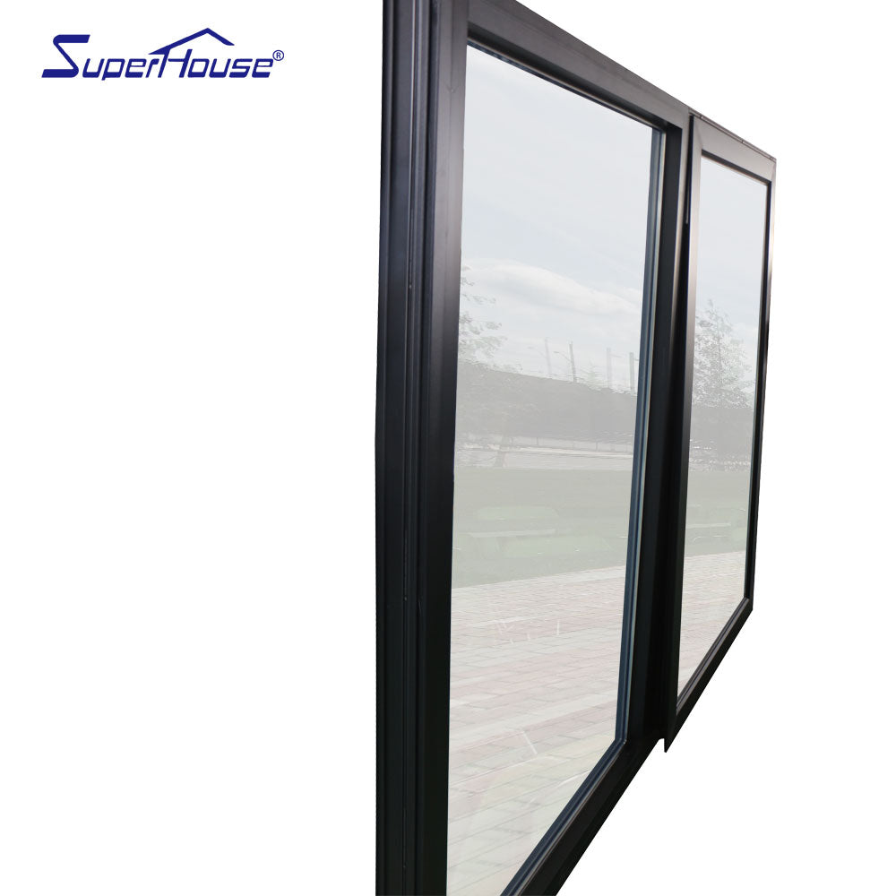 Superhouse High quality Aluminium Profile Sliding Windows with Aluminium Window Frame