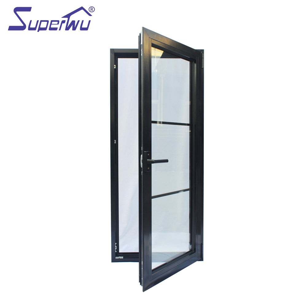 Superwu Europe design tilt turn window open outside design