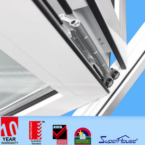 Superhouse aluminium 3 panel folding window