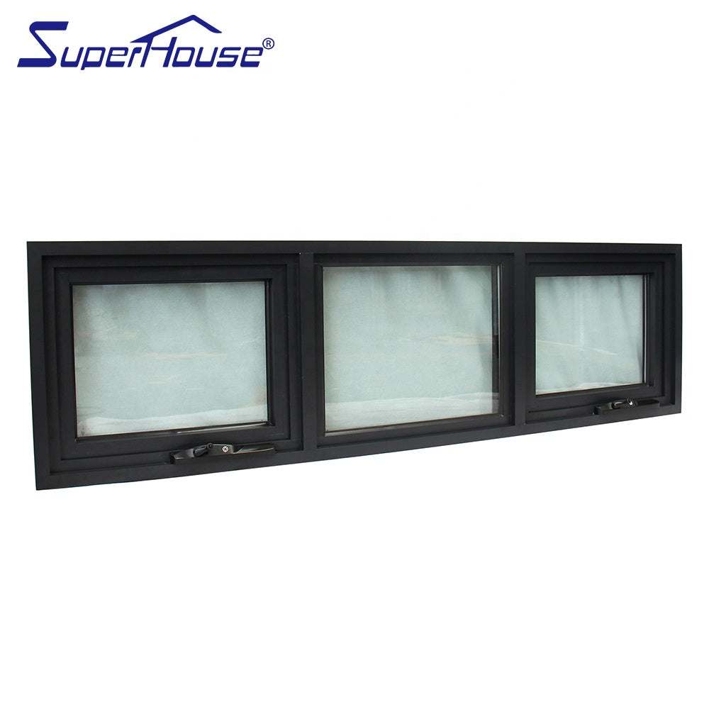 Superhouse High quality aluminum awning window glass windows for house