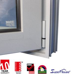 Superhouse Canada Standard double glass aluminum tilt turn aluminum window
