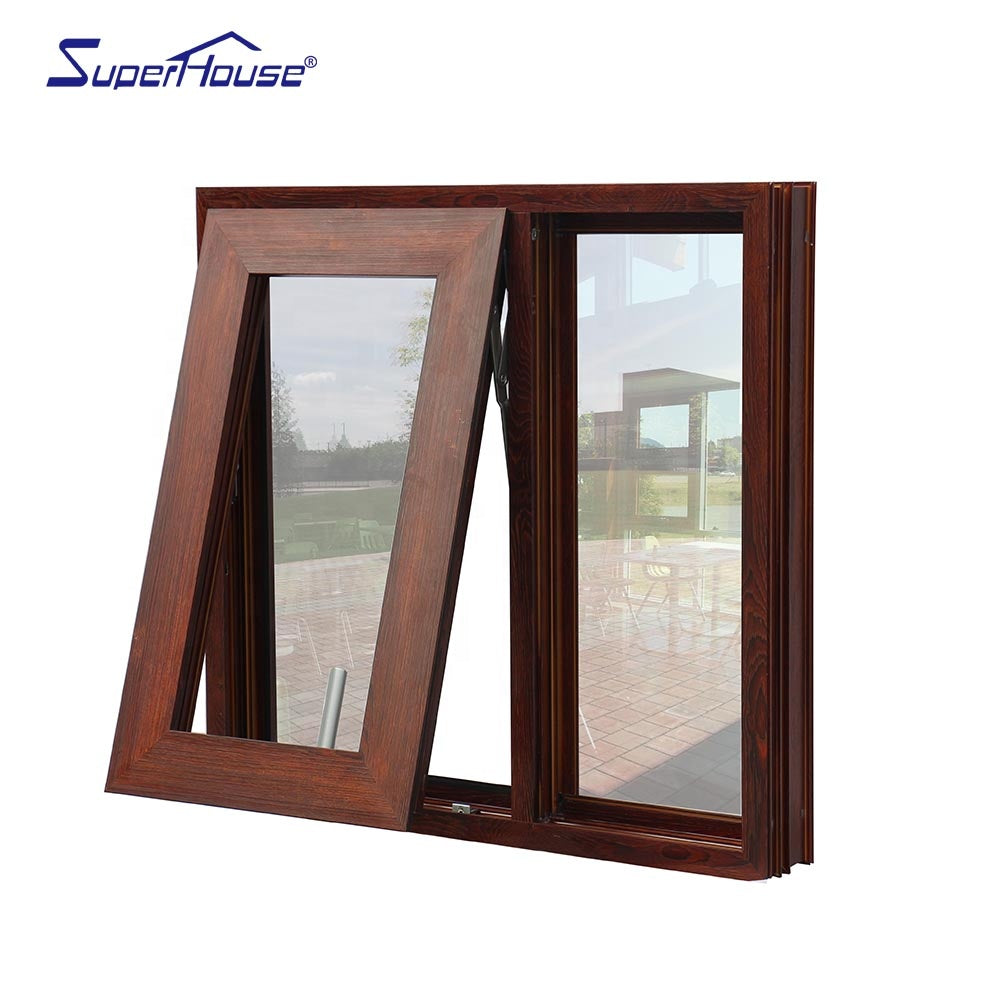 Superhouse 0.3 U factor aluminum window for US