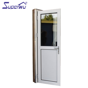 Superwu Sound proof waterproof aluminum bathroom door design