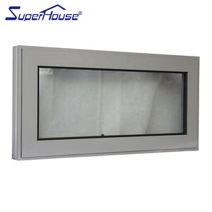 Superhouse Australia townhouse use single glazed aluminum awning windows