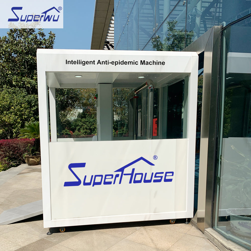 Superwu Prefab house disinfection gate disinfection chamber cabinets disinfectant tunnel temperature measuring door