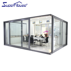 Superhouse large size luxury lift slider door with big glass view