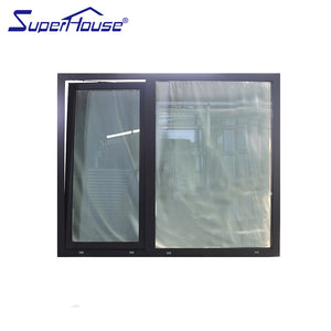 Superwu Thermal break double glazed Aluminum tilt and turn window modern window
