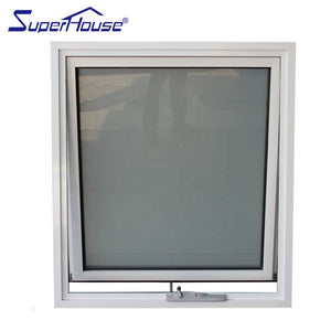 Superhouse Shanghai factory directly sell aluminum awning windows with double glass