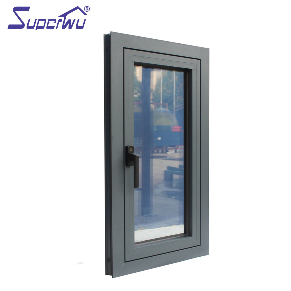Superwu commercial glass thickness interior casement window kitchen windows