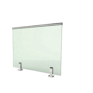 Superwu Aluminum double glazed balustrade toughened glass meet Australian standards