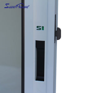 Superhouse Aluminium double pane corner window comply with AS2047 standard