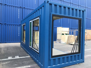 Superhouse Container house use aluminum glass windows
