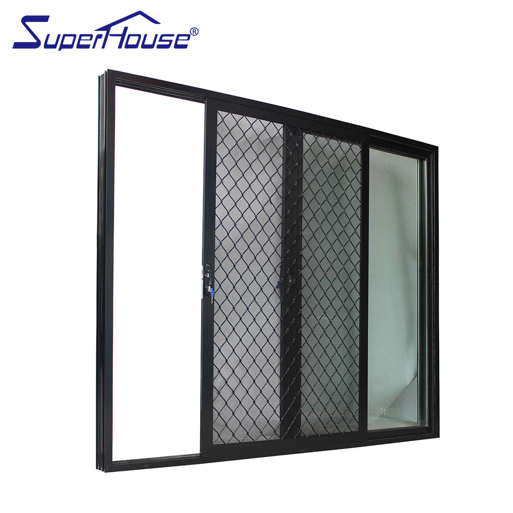 Superhouse Waterproof black framed mirror sliding doors hot sale