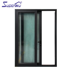 Superwu Customized aluminum bifold sliding door with security mesh
