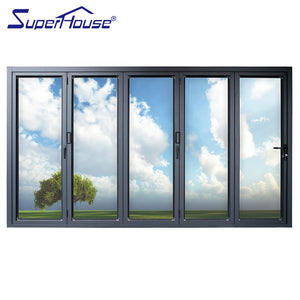 Superhouse aluminium ykk folding door commercial doors