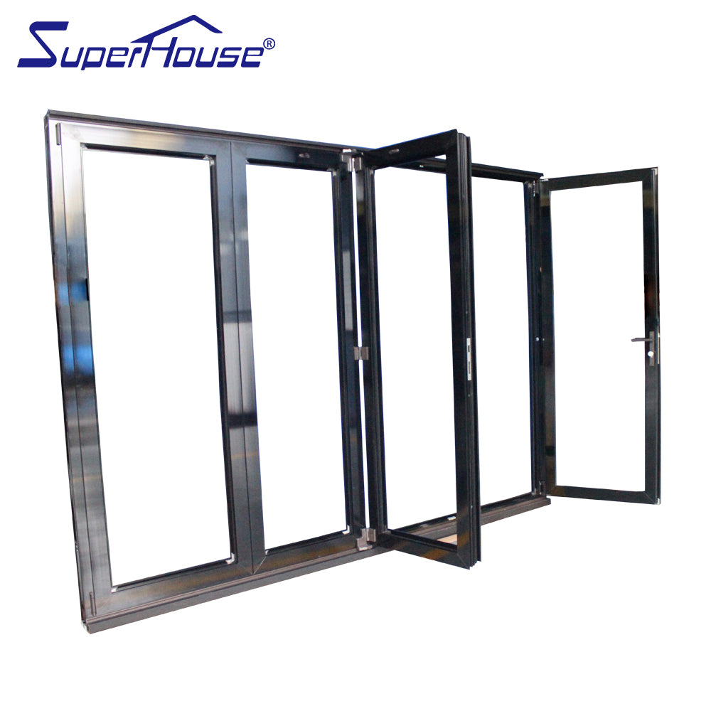 Superhouse Commercial AS2047 NFRC Standard aluminum multi interior folding doors