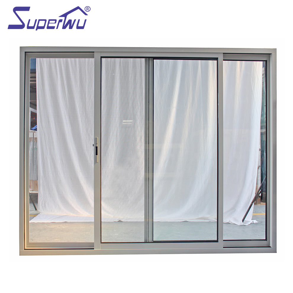 Superwu China supplier Factory price aluminum profile sliding windows for hotel