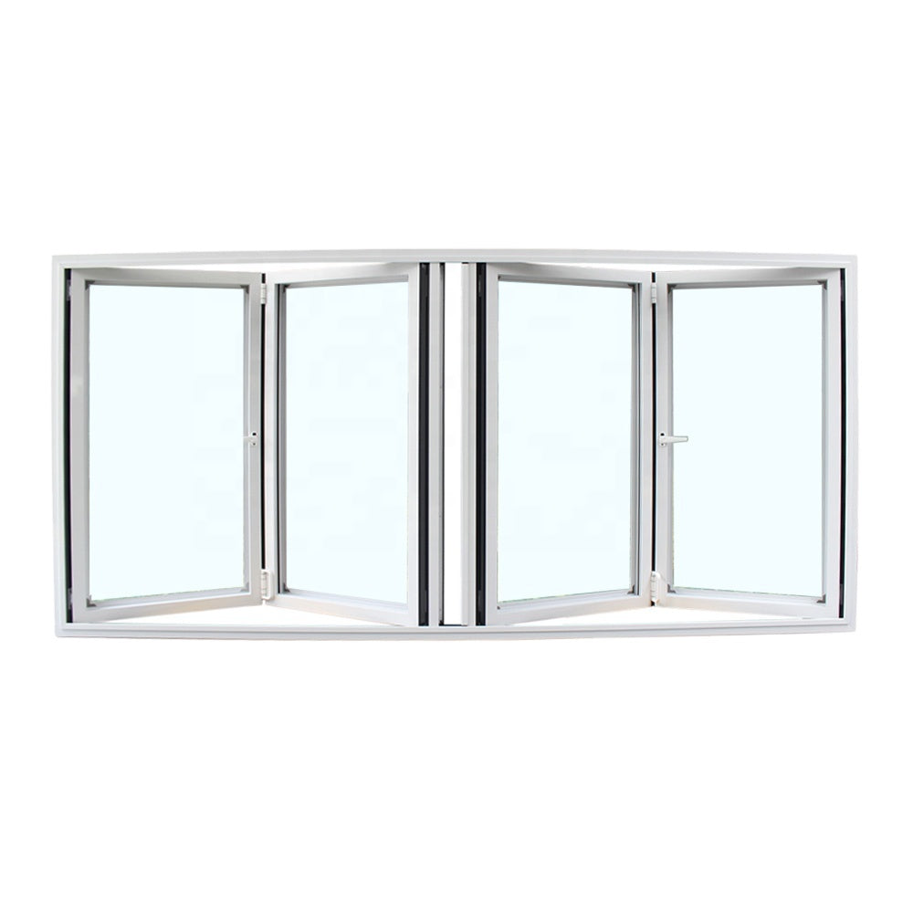 Superhouse Long 4 panel aluminum bifold folding windows