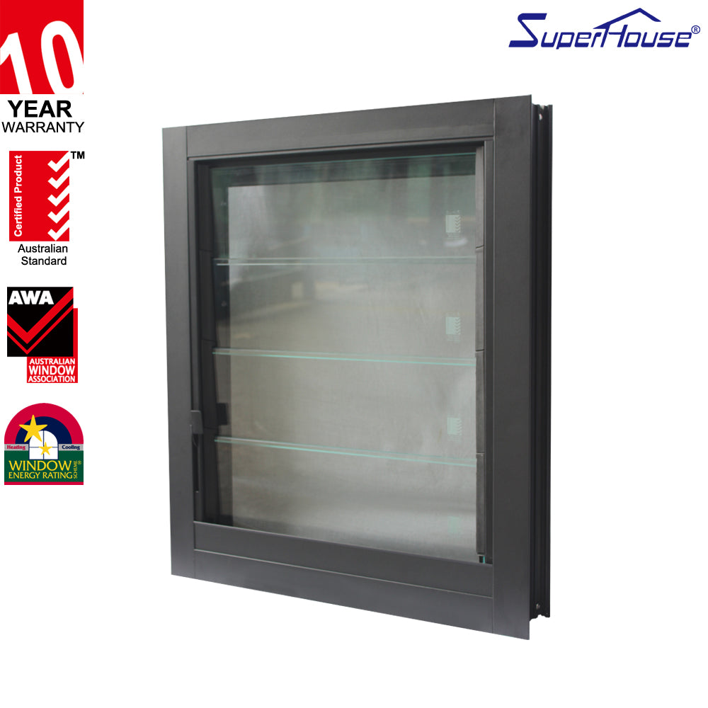 Superhouse High quality hot sale adjustable aluminium glass louvre window