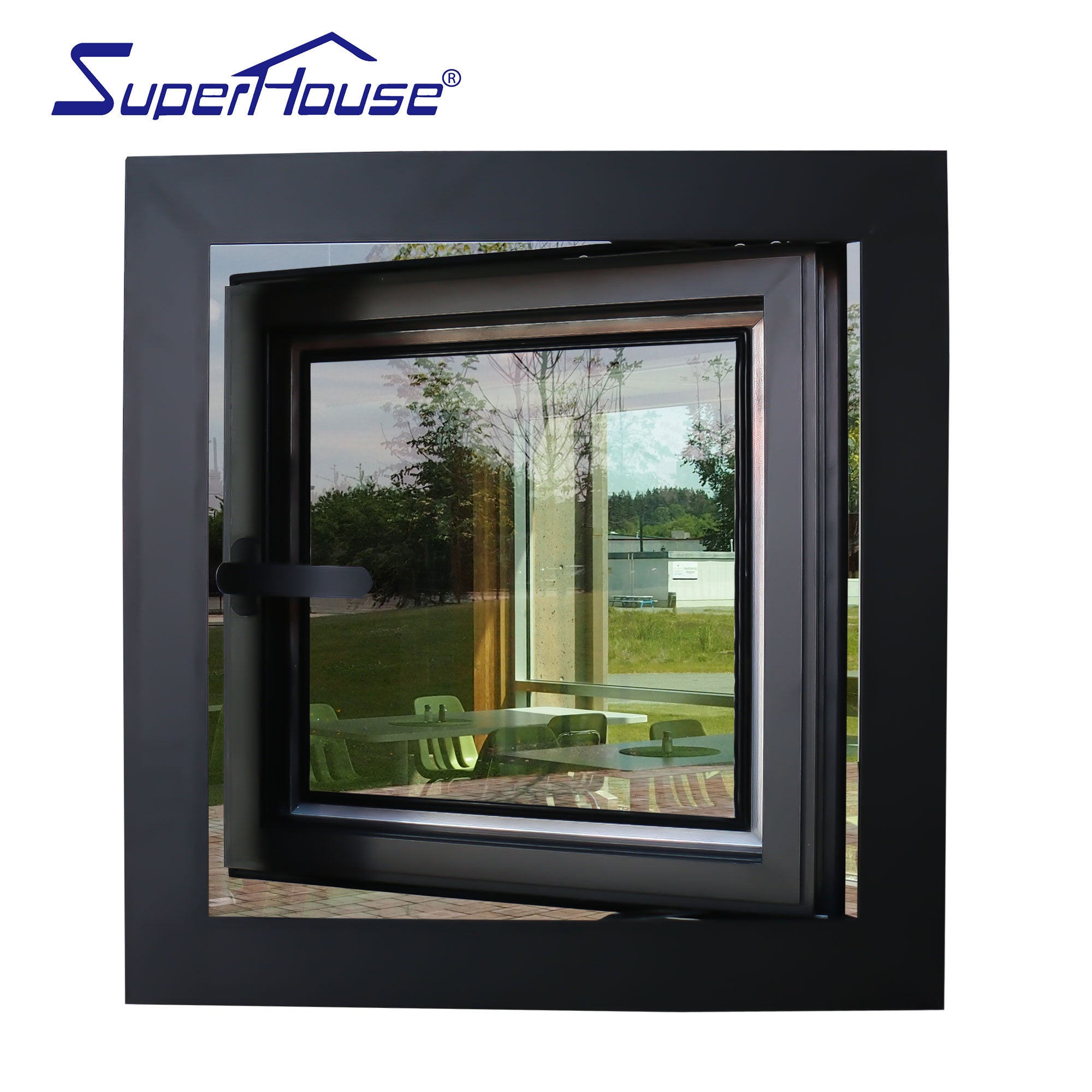 Suerhouse 50 years industry experience High quality energy efficiency aluminium window