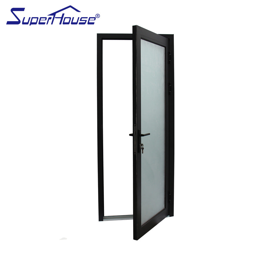 Superhouse Aluminum frame glass exterior doors prices