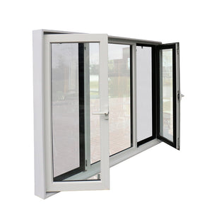 Superhouse Aluminum casement window with Fixed Window