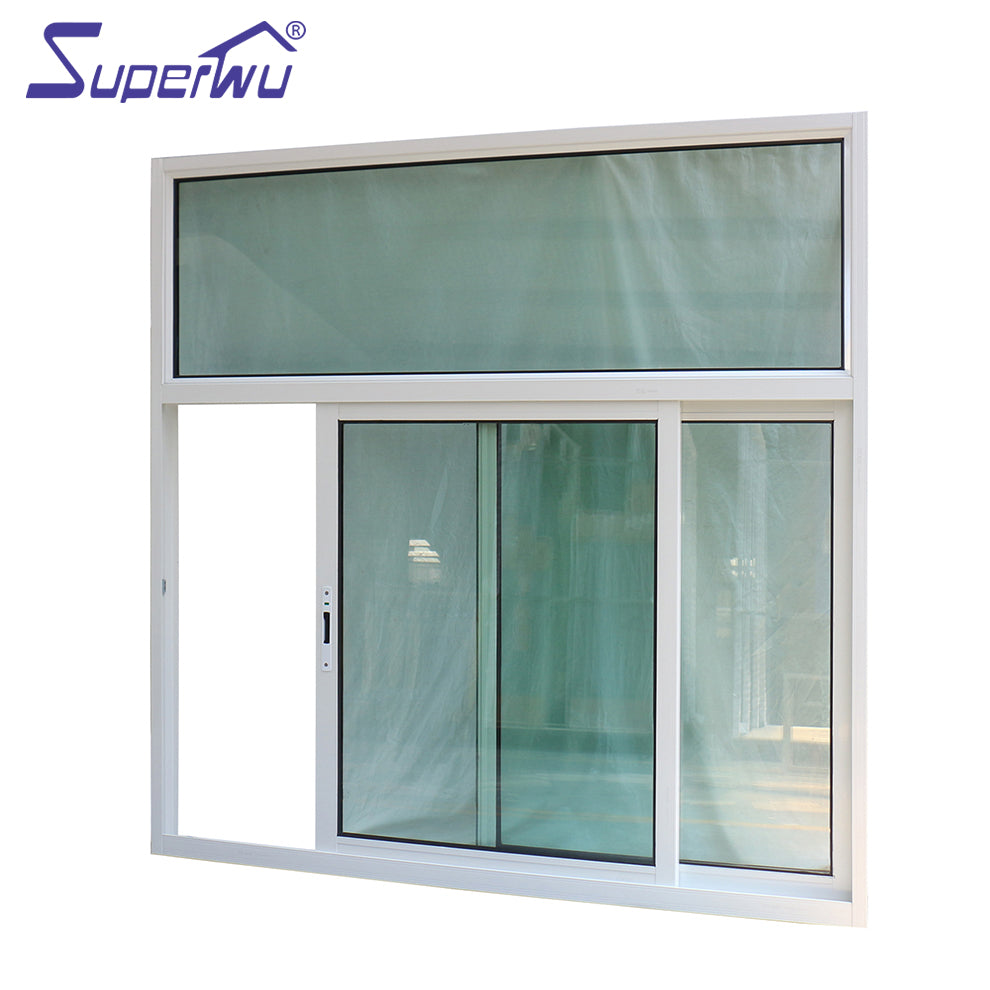 Superwu High quality aluminum sliding window sliding door glass window