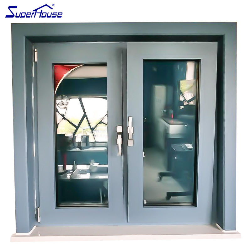 Superhouse Thermal break aluminium frame tilt and turn window double glazed window