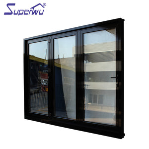 Superwu USA NAFS Luxury folding door foldable glass door folding door United States