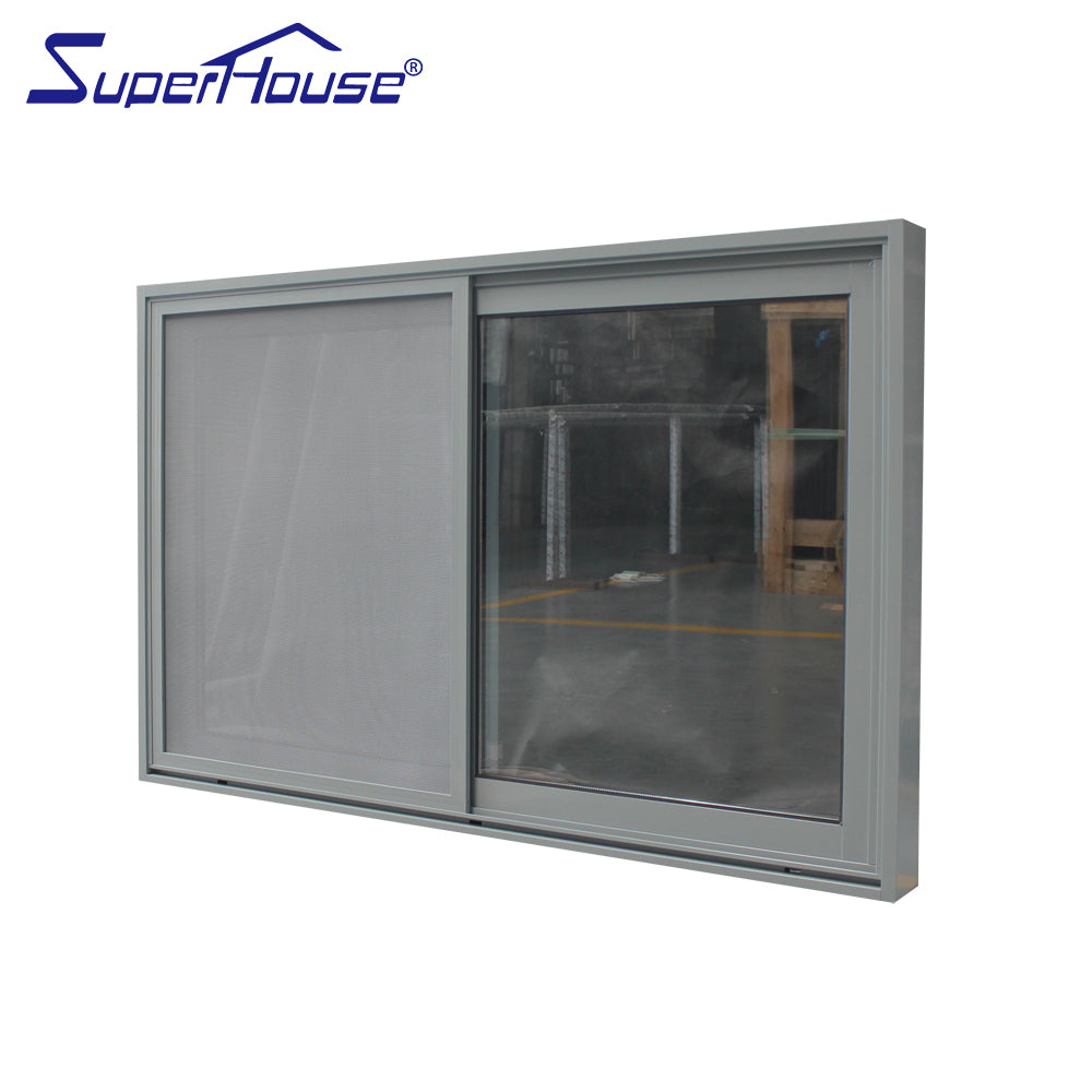 Superhouse Thermal break aluminium sliding window glass