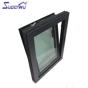 Superwu Australia standard thermally broken profile sample window tilt and turn window for sample