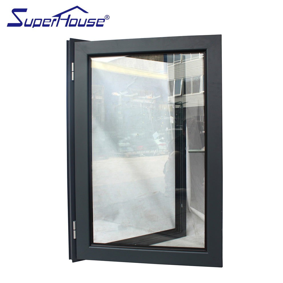 Superhouse American Standard Casement Window With Silver Handle