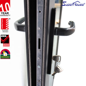 Superhouse European Design Aluminum Lift-Sliding Door Stoppable On Any Position Controlled By The Handle