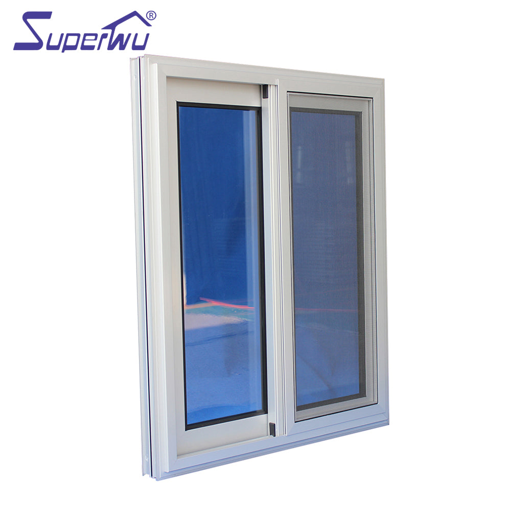 Superwu New products latest design aluminum windows and doors China supplier Aluminium Sliding Window